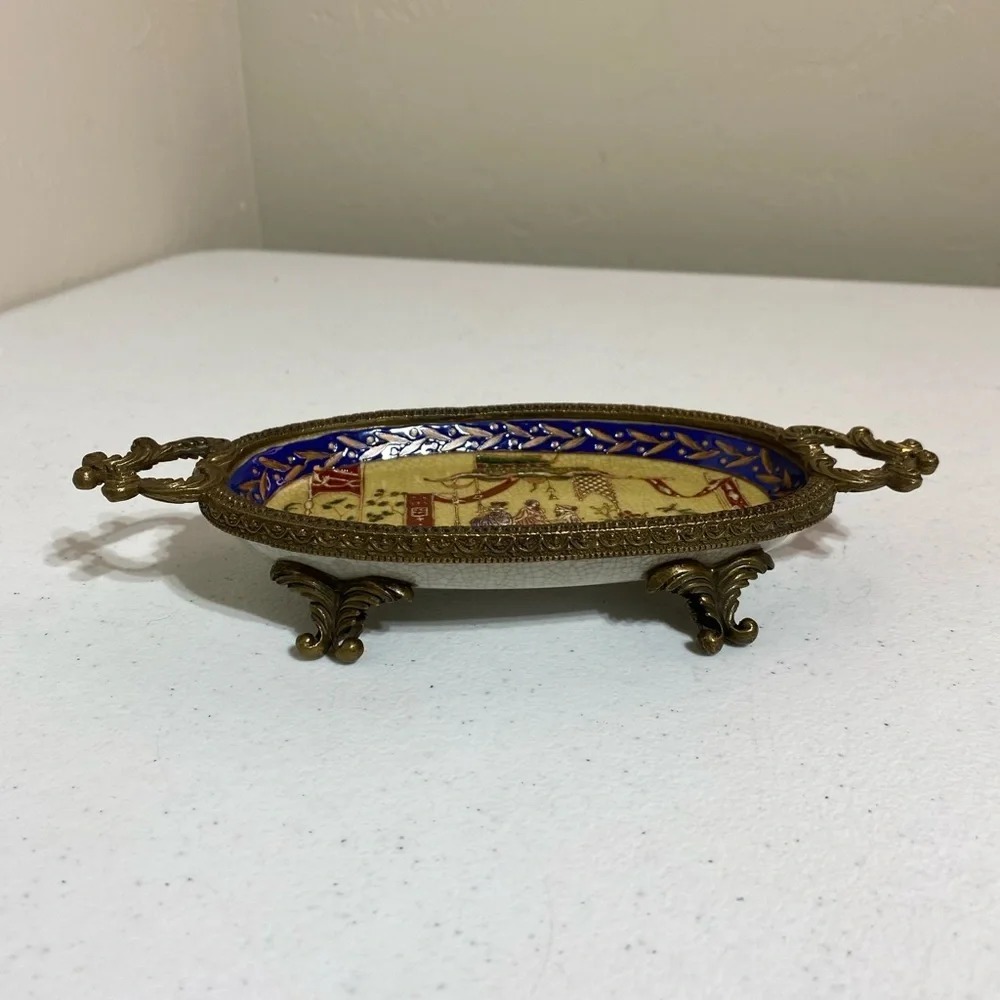 Kings Court Small Serving Dish Ormolu Dish Collections
